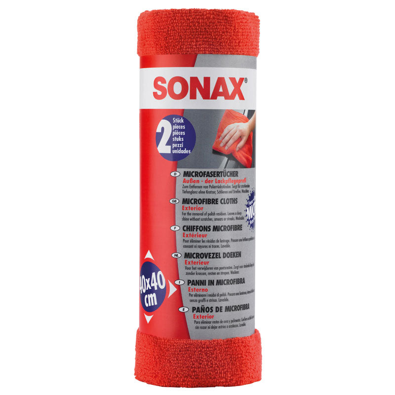 SONAX, Finish Mikrofiberklud - 2 stk.