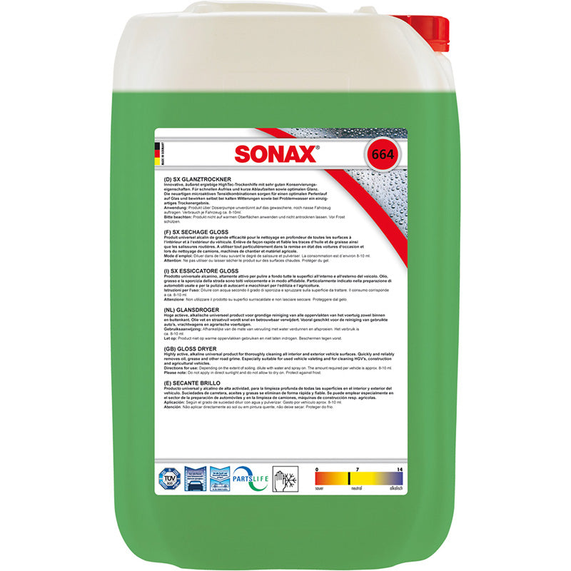 SONAX, Biologisk Dry+ Glans Spray - 25 Liter