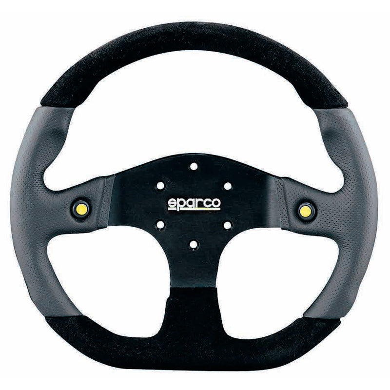 Sparco, Sport Ratstyr L999 - Sort Suede & Grå Læder - 330mm