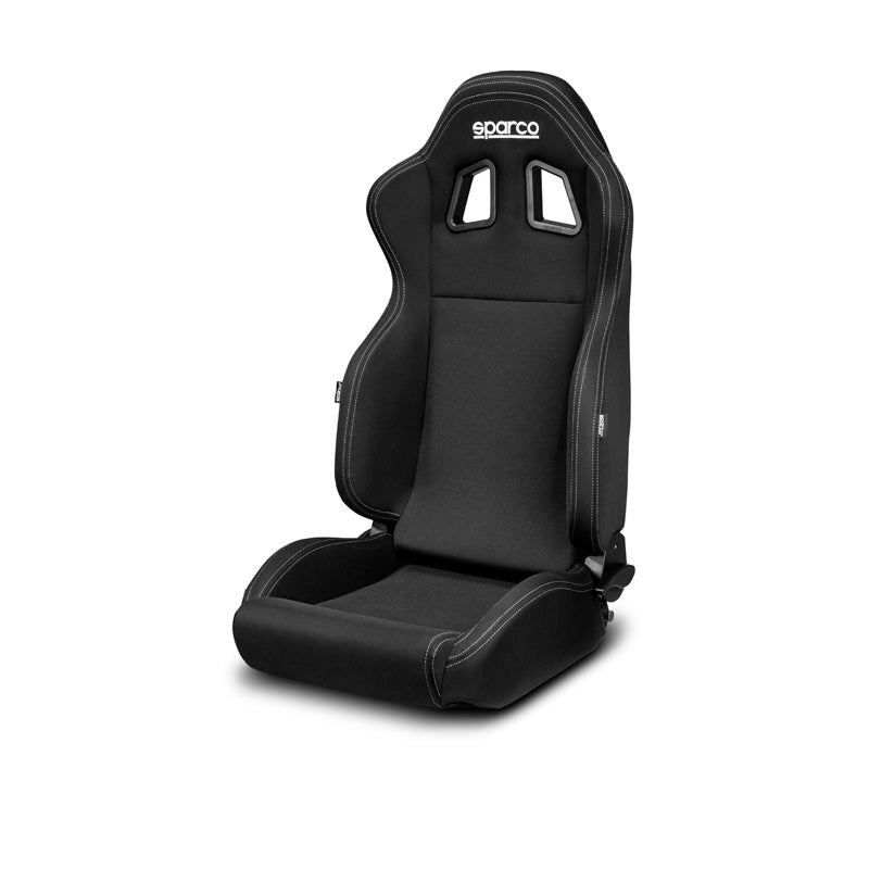 Sparco, Ergonomisk Sportssæde R100 MY22 - Sort - Reclinable