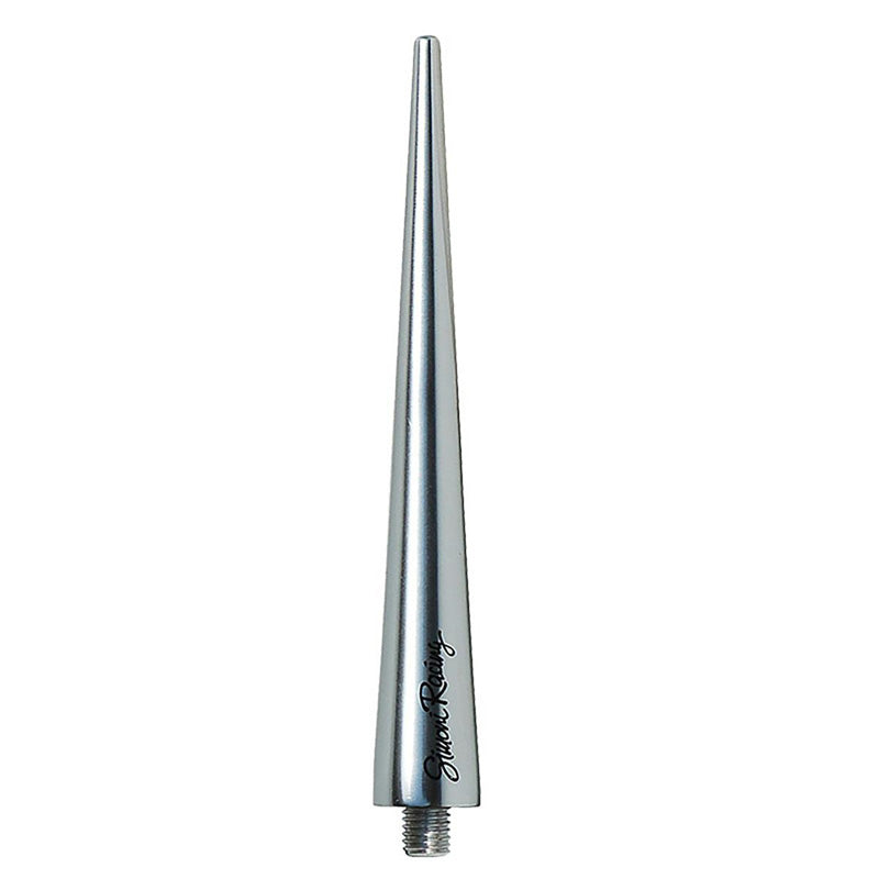 Simoni Racing, Aluminium Antenne - 10,5cm - Sølv/Sort