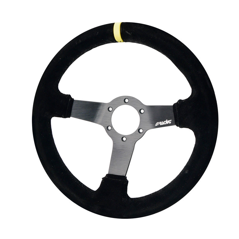 Simoni Racing, Sportratt, Carrera - Svart mocka - Diameter 320mm