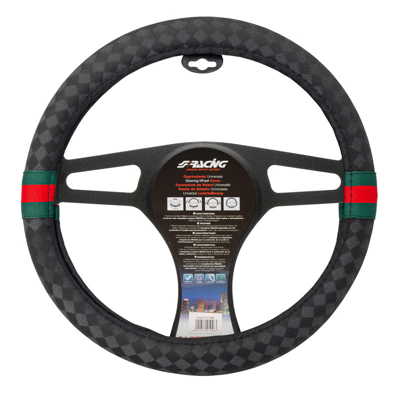 Simoni Racing, G-Style Ratbetræk - Sort/Grøn/Rød - 37-39cm