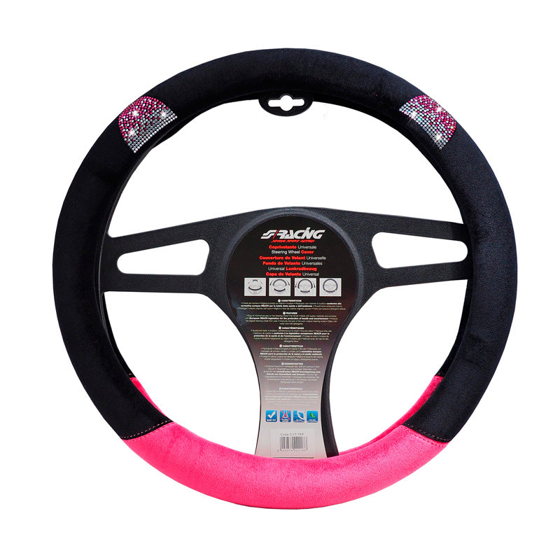 Simoni Racing, Ratbetræk Pussycat - Sort/Rosa - 37-39cm