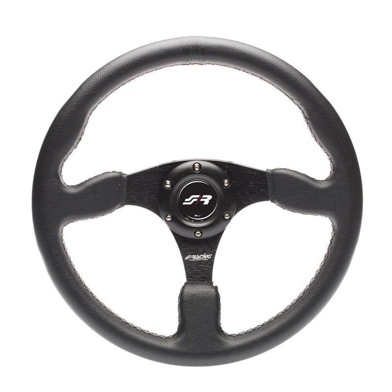 Simoni Racing, Sportsrat, Defender - Black Ecoleather - Diameter 350mm