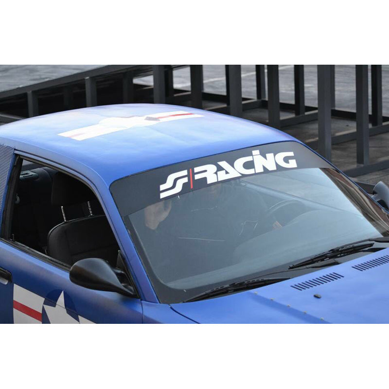 Simoni Racing, Solfilter 'New Logo' - 150x24cm - Sort