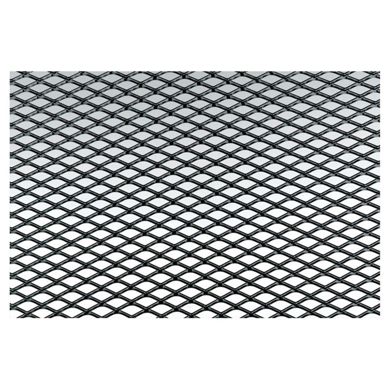 Simoni Racing, Sport Aluminium Grillnet - Sort - 125x20cm - Fine Mesh 9x5mm