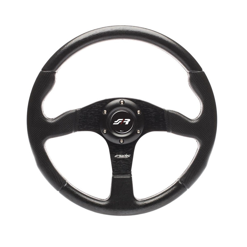 Simoni Racing, Sportsrat, Match - Black PU - Diameter 350mm