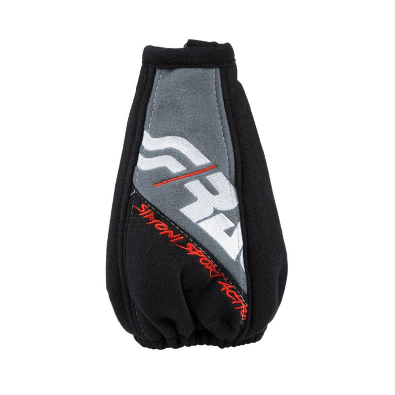 Simoni Racing, Gearknop Gaiter - Sort/Grey - 150x150mm/Ø190mm