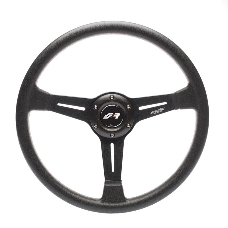 Simoni Racing, Sportsrat, Slag - Black PU - Diameter 350mm