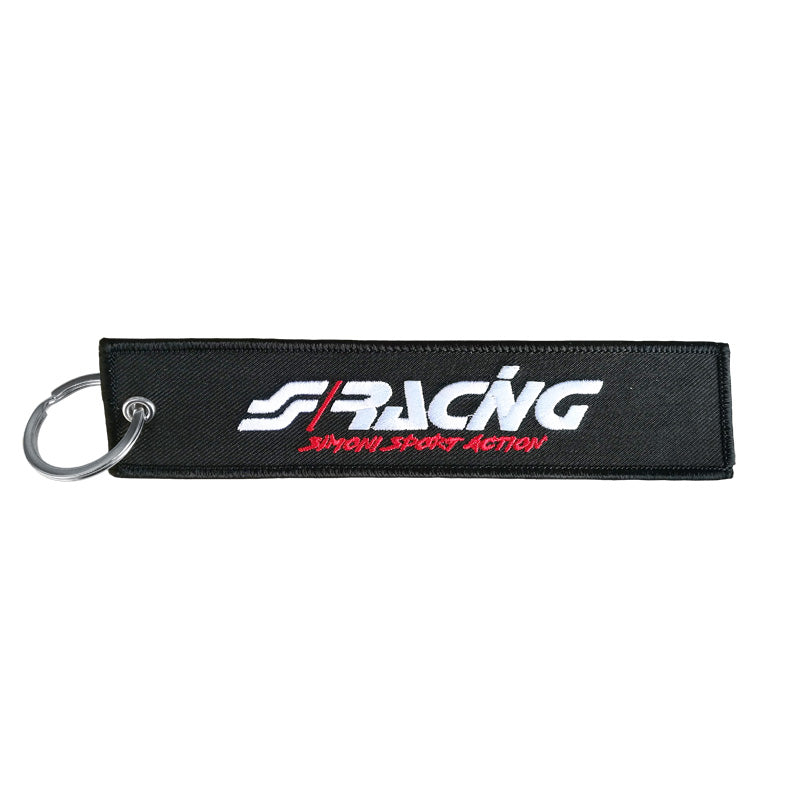 Simoni Racing, Nøglering Remove Before Drive - Sort - 115mm