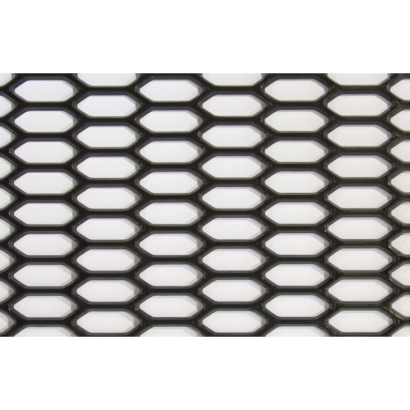 AutoStyle, Race Mesh Plade - HEX Design - Sort - 150x30cm