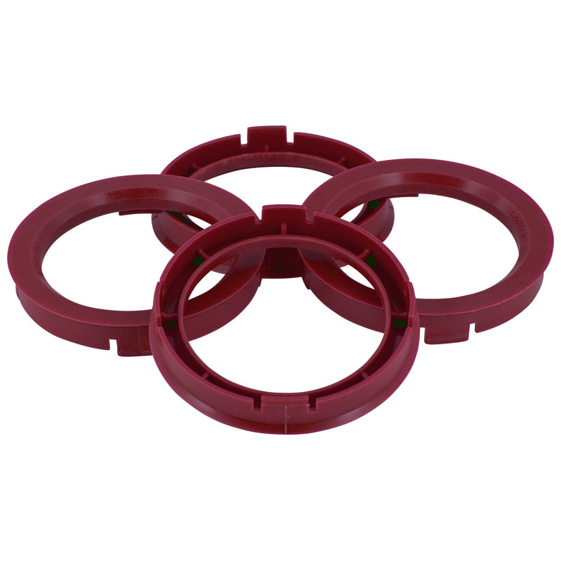 TPI, Centreringsringe, 60.1->56.1mm - Ruby Red