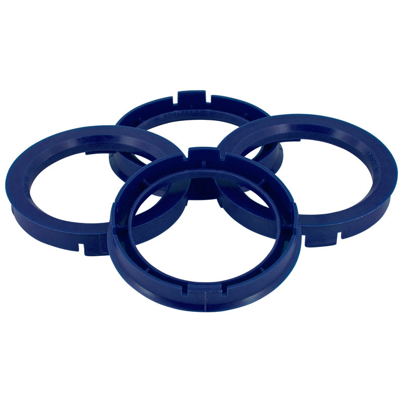 TPI, Centreringsringe, 60.1->56.6mm - Reflex Blue