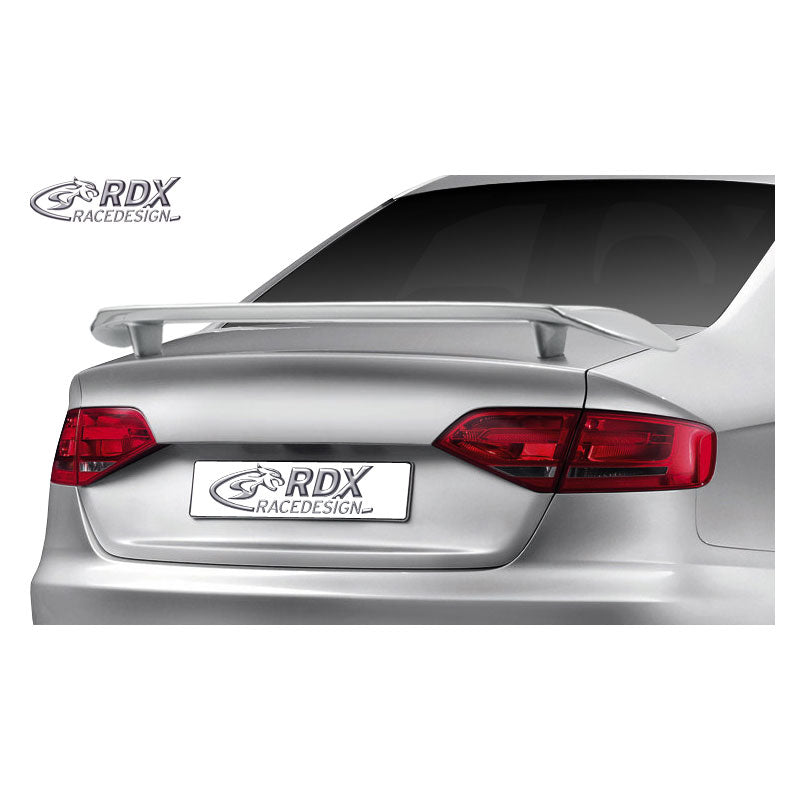 RDX Racedesign, Trunk spoiler, passer til Audi A4 B8 Sedan 2008- (PU)