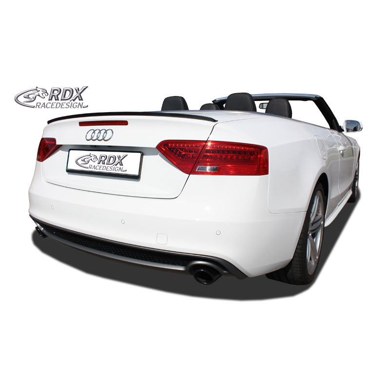 RDX Racedesign, Trunk spoiler lip, passer til Audi A5 Coupé/Cabrio/Sportback incl. Facelift (ABS)