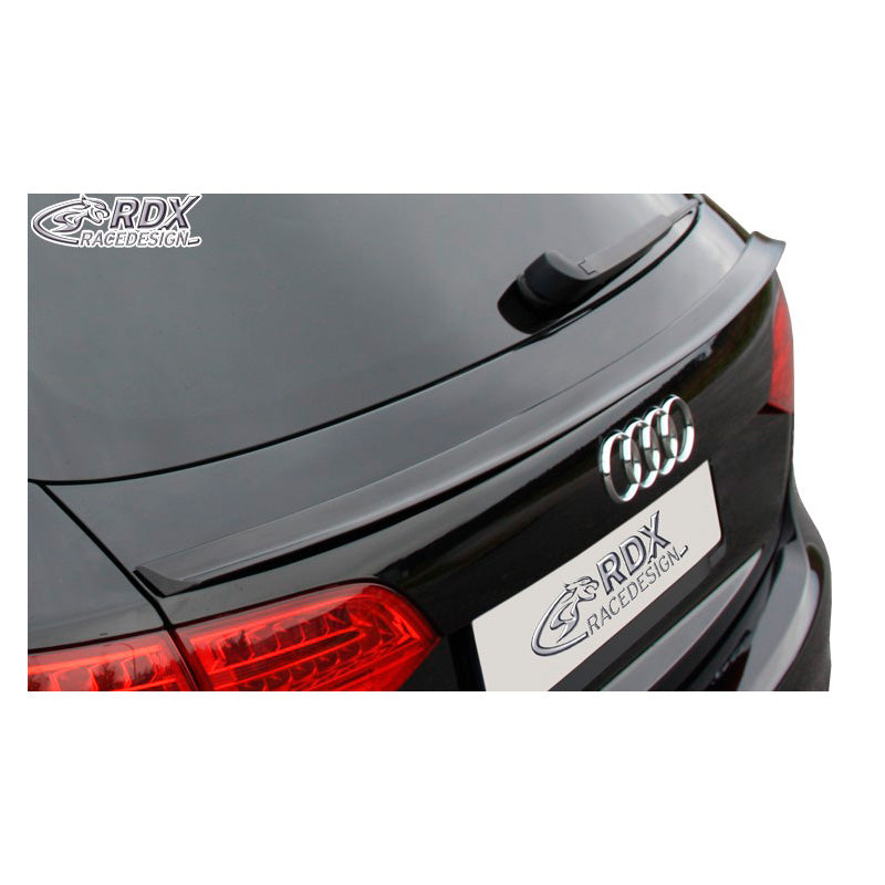 RDX Racedesign, Trunk spoiler lip, passer til Audi A4 B8 Avant 2008-2015 (ABS)