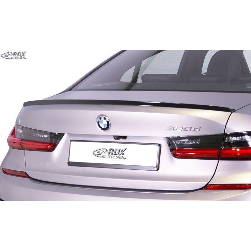 RDX Racedesign, Trunk spoiler lip, passer til BMW 3-Series G20 2019- (ABS)