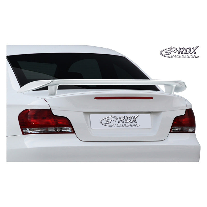 RDX Racedesign, Trunk spoiler, passer til BMW 1-Series E82/E88 Coupé/Cabrio (PU)