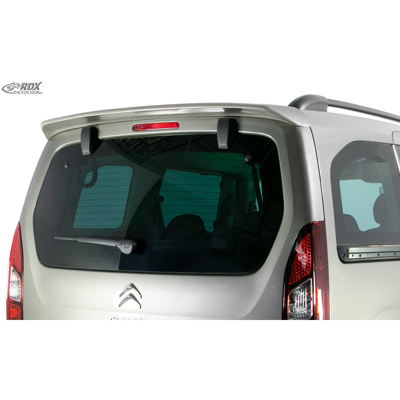 RDX Racedesign, Tagvinge, passer til Citroën Berlingo / Peugeot Partner & Rifter / Opel Combo / Toyota ProAce City & ProAce City Verso 2008- (with hatch) (PU)