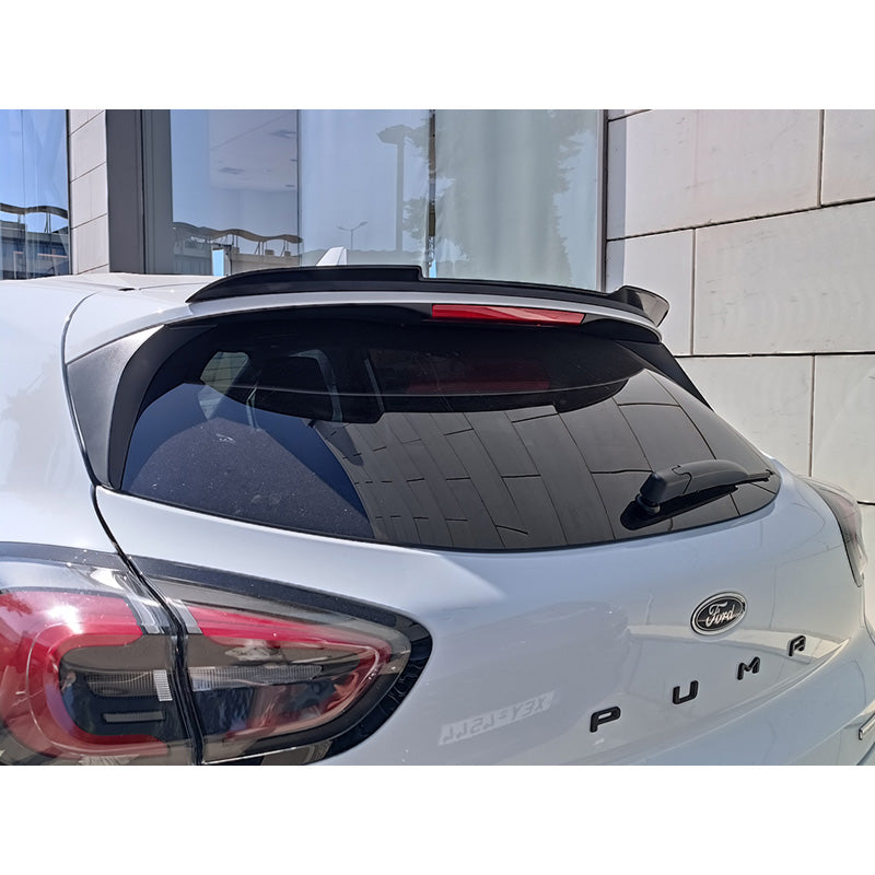 Motordrome, Tagvinge (Spoiler Cap), passer til Ford Puma ST-Line 2019- (ABS Glossy black)