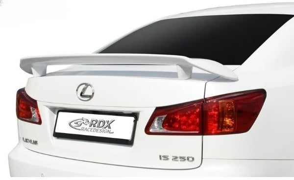 RDX Racedesign, Trunk spoiler, passer til Lexus IS (XE2) 2005-2013 (PU)