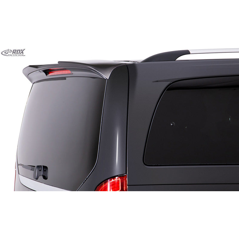 RDX Racedesign, Tagvinge, passer til Mercedes V-Class W447 2014- incl. AMG-Line & EQV 2020- (with rear hatch) (PUR-IHS)