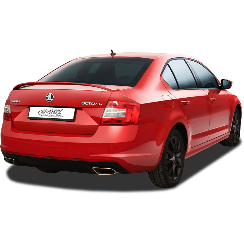 RDX Racedesign, Rear spoiler, passer til Skoda Octavia III Sedan 2013-2017 & FL 2017-2020 'RS-Look' (PUR-IHS)