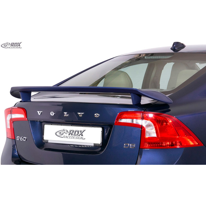 RDX Racedesign, Trunk spoiler, passer til Volvo S60 2013-2018 (PUR-IHS)