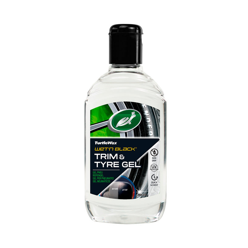 Turtle Wax Wet N Black Tyre & Trim gel 300ml