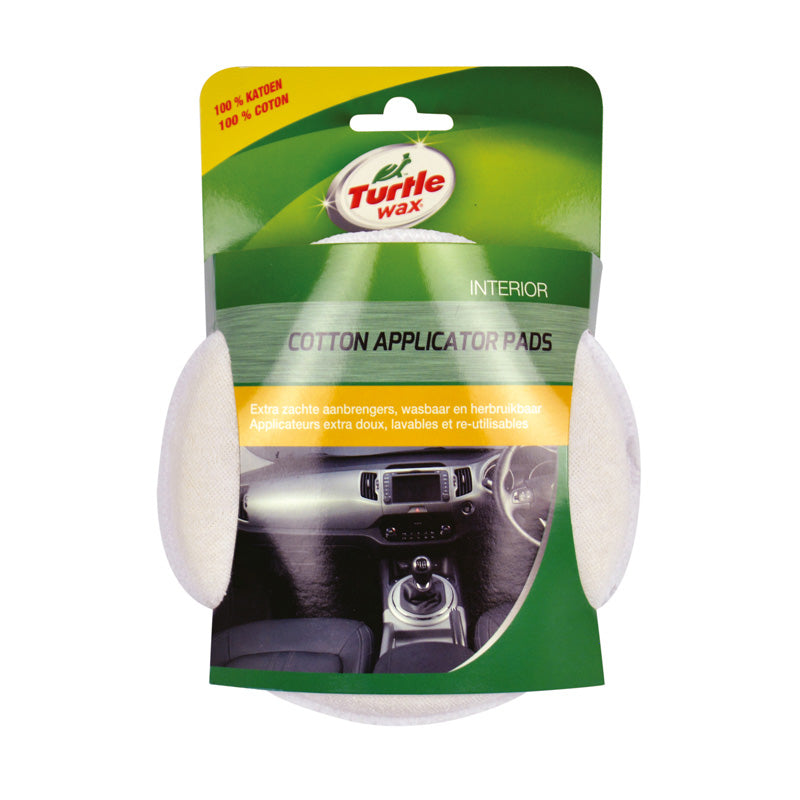 Turtle Wax X711td Applicator pads Cotton 2 Pieces