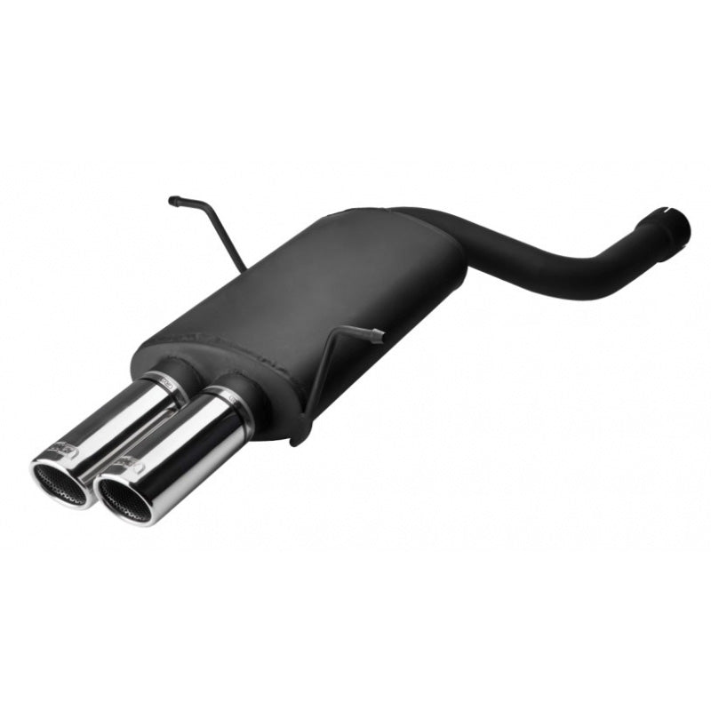 Ulter Sport, Sportsudstødning, passer til BMW E46 6-Cilinder Sedan/Coupe/Touring 320i 110kW/323i 125kW/328i 142kW 1998-2005 (with 1 connection pipe) 2x 70mm