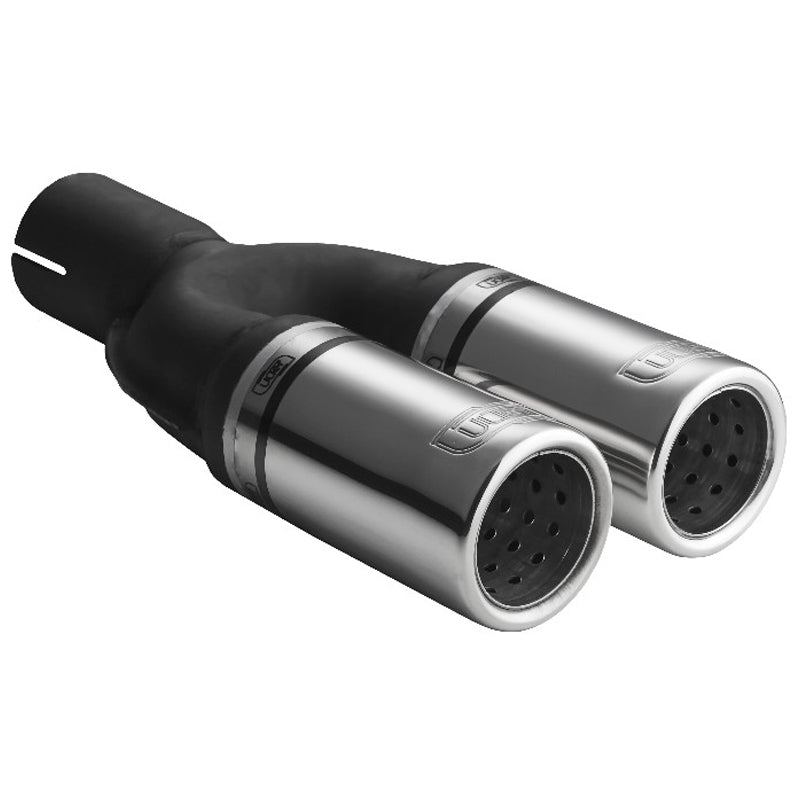 Ulter Sport, Rørhale - Double Round Ø60mm - Length 170mm - Installation ->50mm - Inox