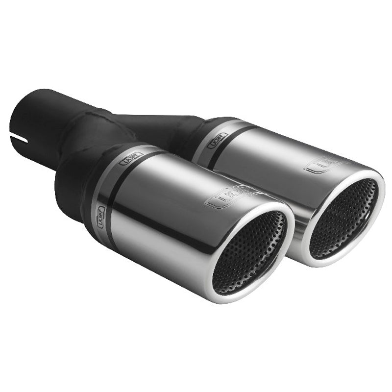 Ulter Sport, Rørhale - Double Round Ø100mm RS - Length 225mm - Installation ->50mm - Inox