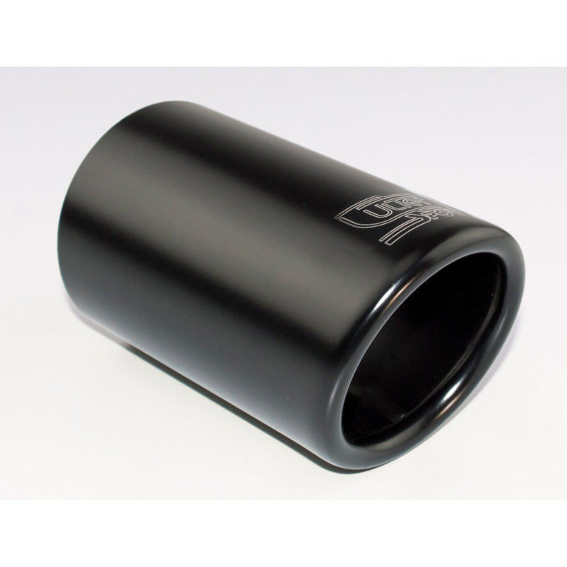 Ulter Sport, Rørhale - Round Ø70mm - Length 120mm - Installation 40-60mm - Black Inox