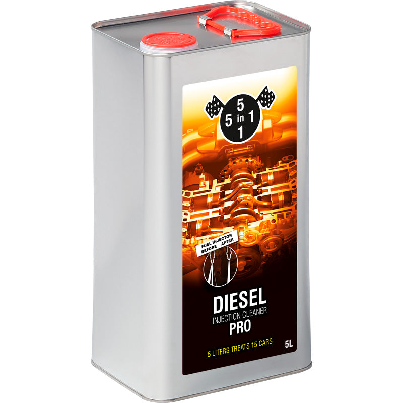 5in1, Diesel Injektor Rens - 5 Liter