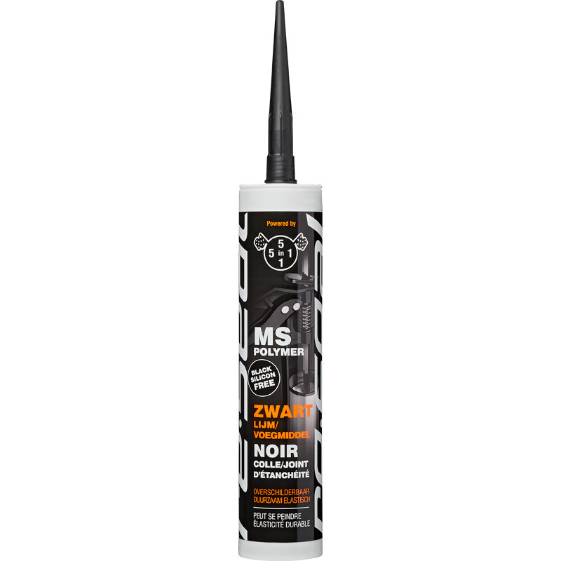 5in1, Universal MS Polymer Sealant - Sort - 290ml