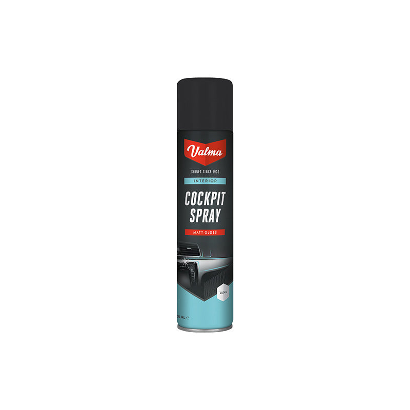 Valma, Cockpit Spray Mat 400ml - Antistatisk Rens og Pleje