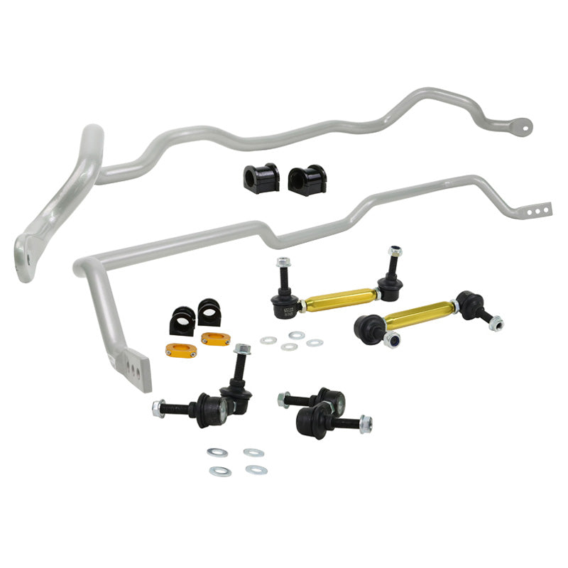 Whiteline, Front & Rear Stabiliser Bar Kit, passer til Mitsubishi Lancer VII Evolution VII-IX 2000-2007