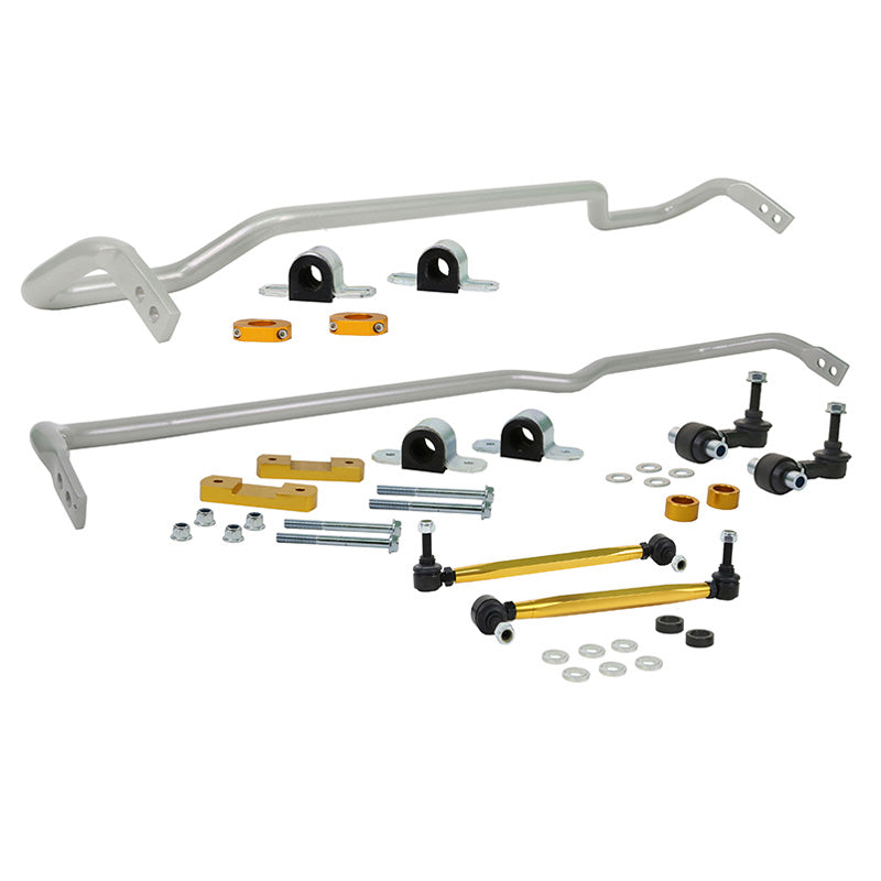 Whiteline, Front & Rear Stabiliser Bar Kit, passer til Audi A3/TT / Seat Leon / Skoda Octavia III / Volkswagen Golf Sportsvan/Golf VII 2012- Exclusive 4x4