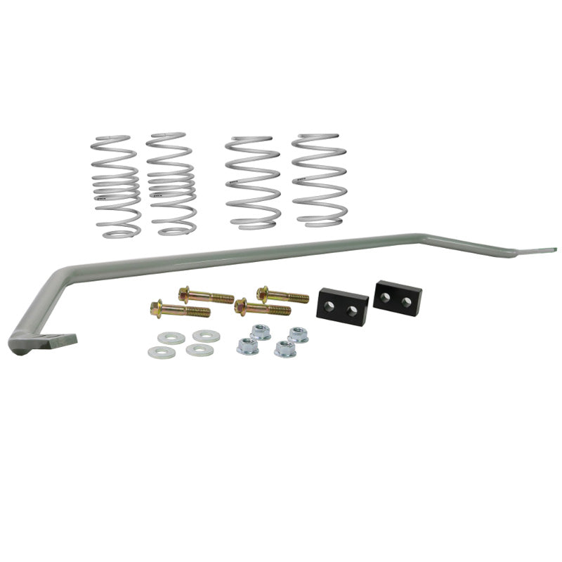 Whiteline, Grip Series 1 Stabiliser Bar and Lowering Spring Vehicle Kit, passer til Ford Fiësta VI/VI Van 2008-2017