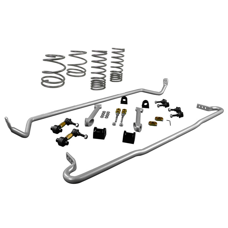 Whiteline, Grip Series 1 Stabiliser Bar and Lowering Spring Vehicle Kit, passer til Subaru Impreza Sedan GR/Hatchback GR-GH-G3/WRX Estate/Sedan 2010-